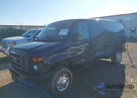 2013 Ford Econoline E250 Van z USA, uszkodzony, nr VIN 1FTNE2EW3DDA10648